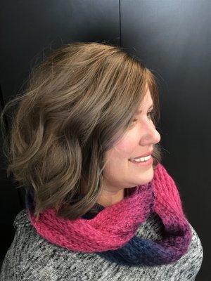 Another fantastic cut and color. Thank you Kristin for your incredible time and talent.