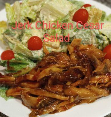 Jerk Chicken Cesar salad