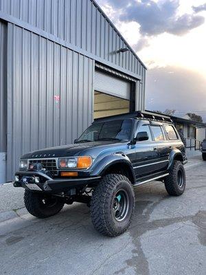 Land Cruiser FJ80 lift