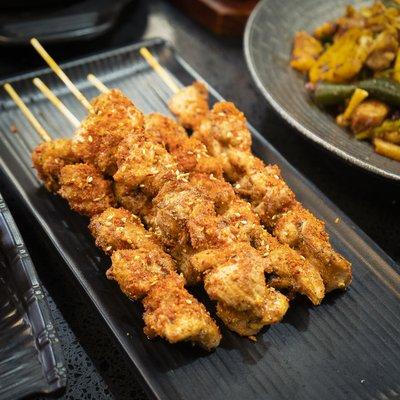 鸡肉串  Chicken Skewers