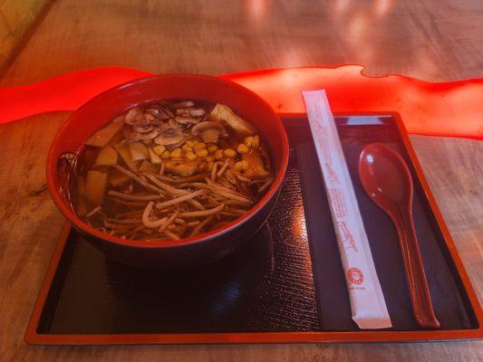 Hokkaido Beef Broth with Grilled Tofu