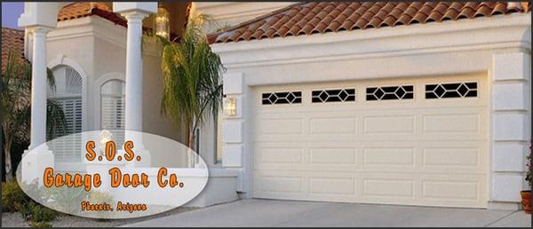 S.O.S. GARAGE DOOR CO. offers residential garage door installation and repair services at the most competitive prices in Phx.