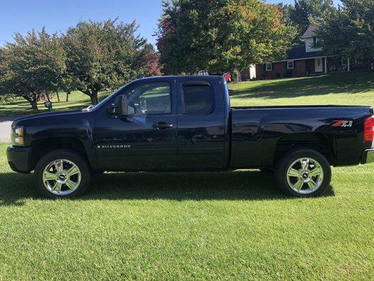 08 Silverado Bed color match/ repair