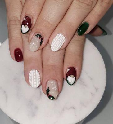 Christmas nails!