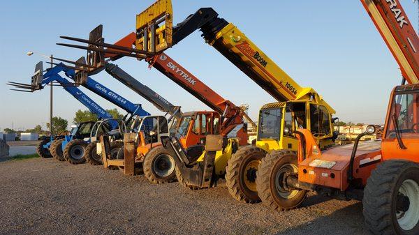 Reach forklifts at Alexander Equipment