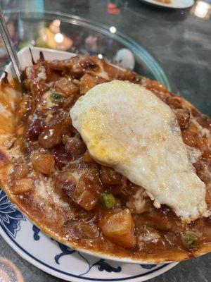 Pork chop with tomato sauce