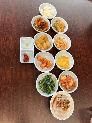 Banchan  Like Appetizers