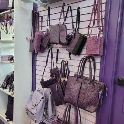 Purple purses