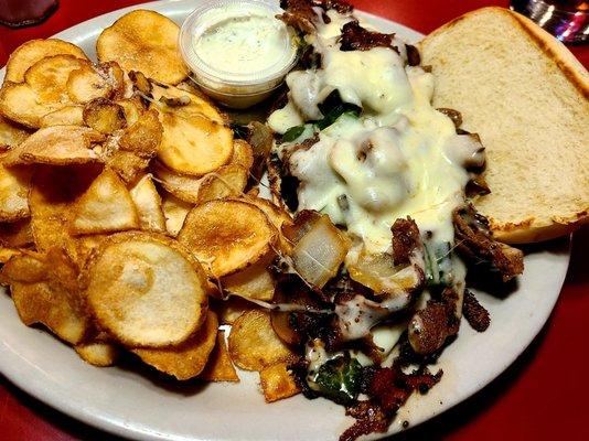 Philly Cheesesteak Sandwich