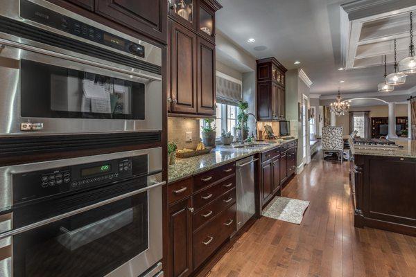 Open concept Kitchen with Quartz countertops