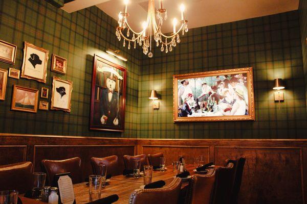 The Esquire Room - Private Dining Room located inside Carson's at Andover