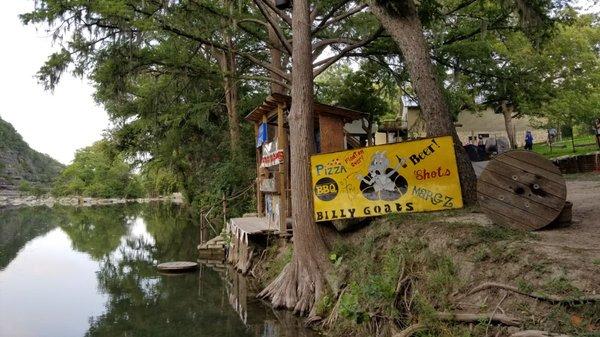 Bar view from river.