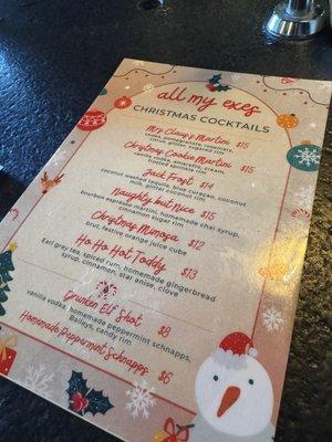 Holiday drinks