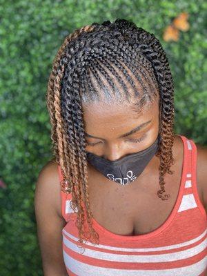 Two strand twist style