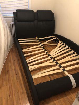 This bed collapsed when it was sat on