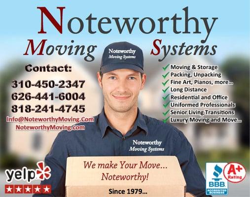 Noteworthy Moving Systems