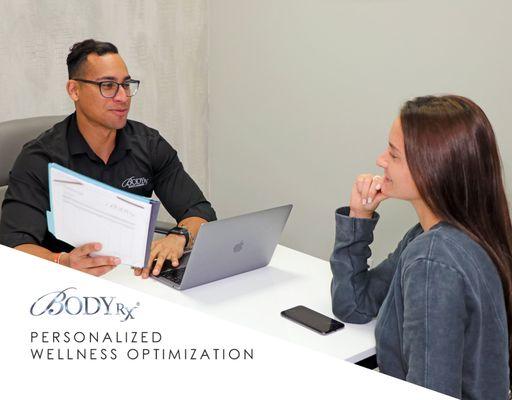 Personalized wellness optimization by Body RX Miami and Body RX Coral Gables