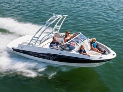 Gull Boats has it!  Bayliner, Crownline, Lowe Boats, Sea-Doo, Starcraft Marine, Thunder Jet, Marlon, Mercury and Yamaha.  We ARE boating.