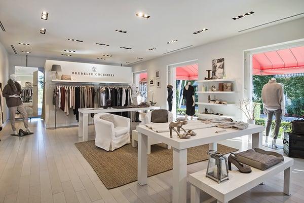 The Brunello Cucinelli Womens In-Store Boutique at Marissa Collections