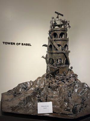 Tower of Babel sculpture