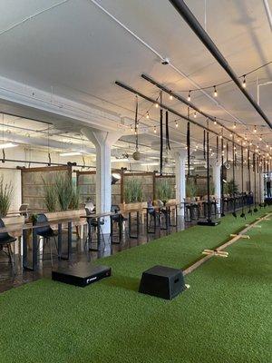 Workout and coworking space