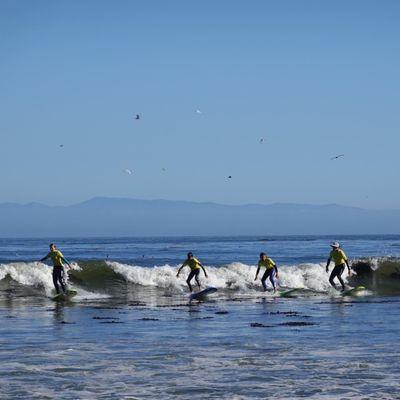 Sunshine + waves + friends = stoke!