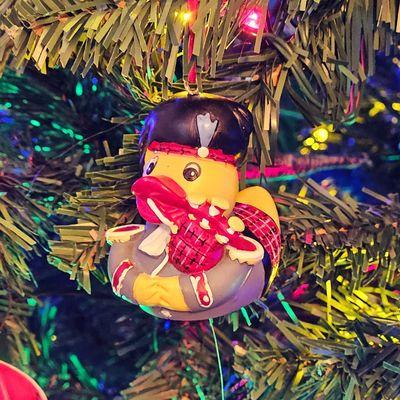 Bagpiper Duckie Christmas Ornament