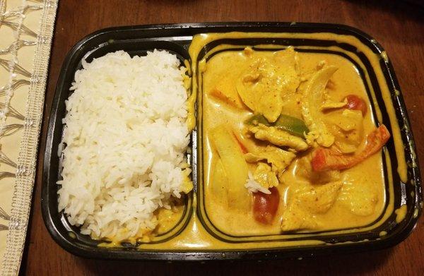 Yellow Curry w/Chicken