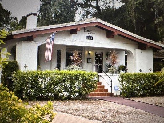 John R. Mott''s house before it was torn down.