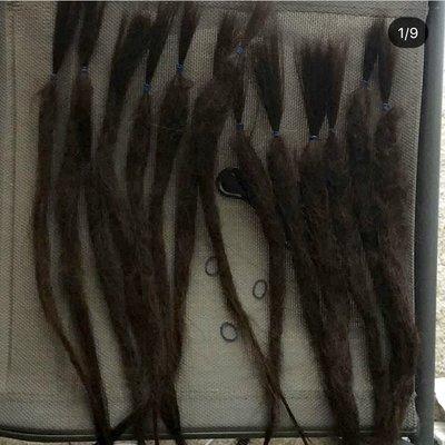 Crochet dreadlock extensions