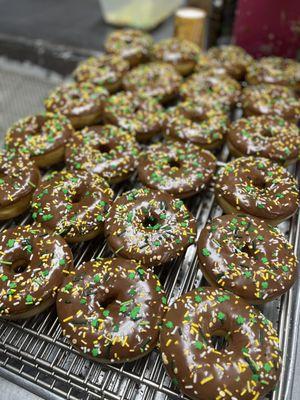 St. Patrick's Day Donuts