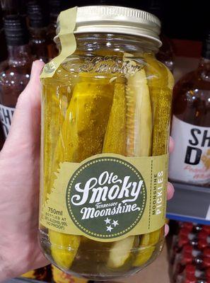 Moonshine Pickles (hey Ms. P!)