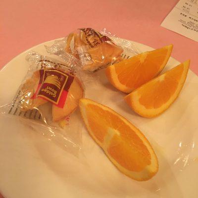 Old school orange slices for dessert