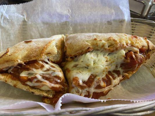 Chicken Parmesan Sub Sandwich