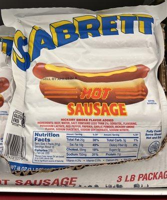 Just noticed these hotdogs at BJ's were expired by almost a week. Lol.....