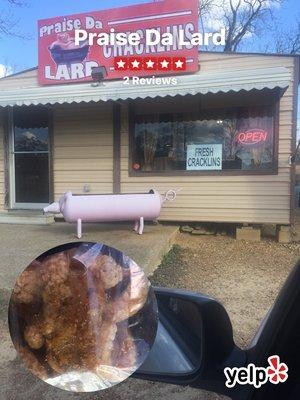 Lard fried Cracklins