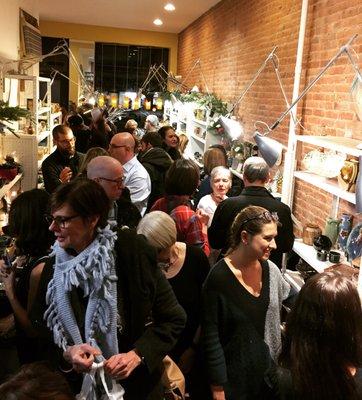 Holiday Show '17 Opening Night crowds!