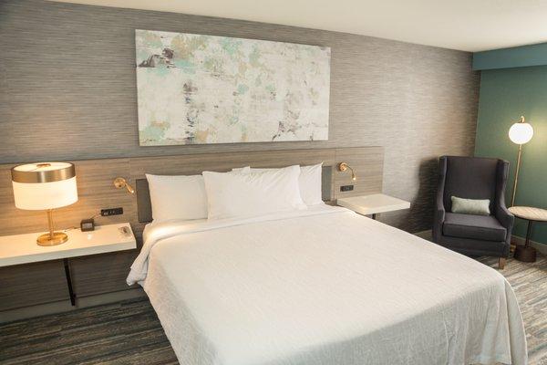 Newly Renovated King Bedded Rooms