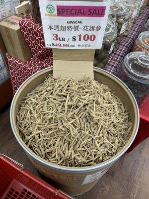 American ginseng. 3lbs for $100 !!!