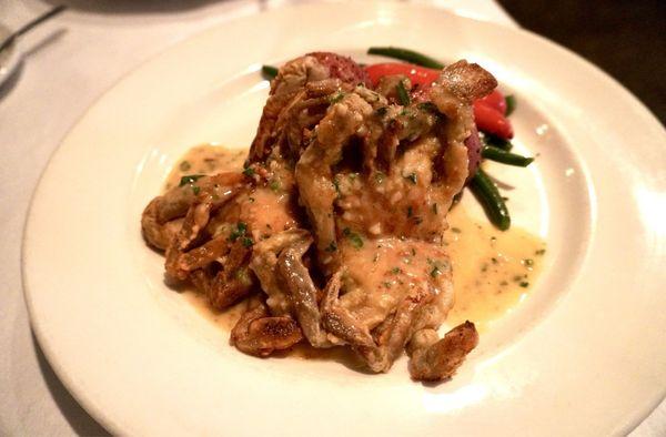 Soft shell crab special (seasonal)