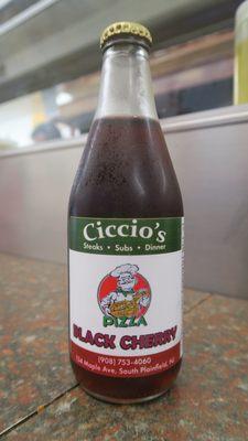 Ciccio's Black Cherry soda is the best.