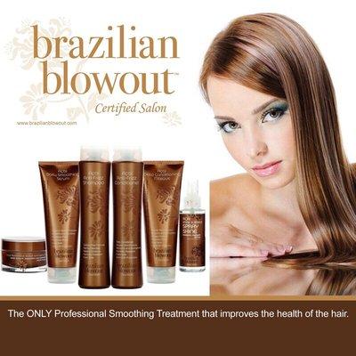 Brazilian Blowout Aftercare now at Box Office Hair.