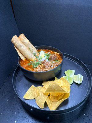 Mexican Beef Ramen (birria ramen)