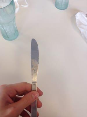 Steak and shake knife