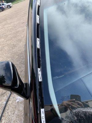 Side window clips replaced