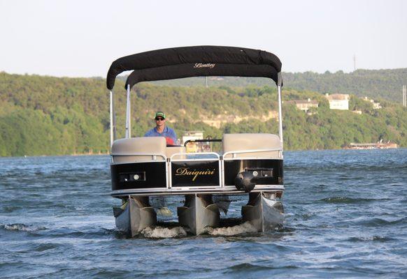 Our drivers are the best rated drivers on Lake Austin.