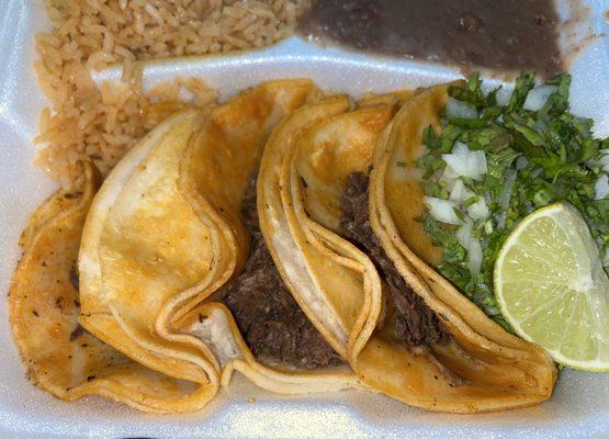 Carne asada birria tacos