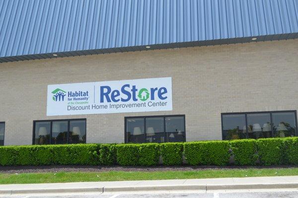 Front of Glen Burnie ReStore