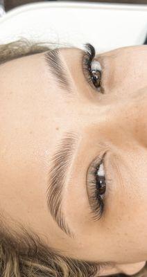 Brow Lamination and Brow Wax