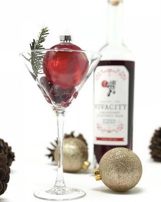 A Holiday Essential! Vivacity Spirits Cranberry Flavored Rum